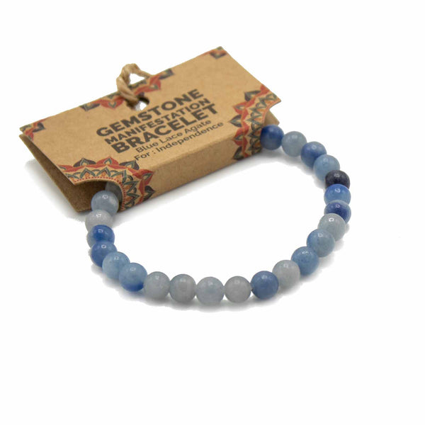 Gemstone Manifestation Bracelet