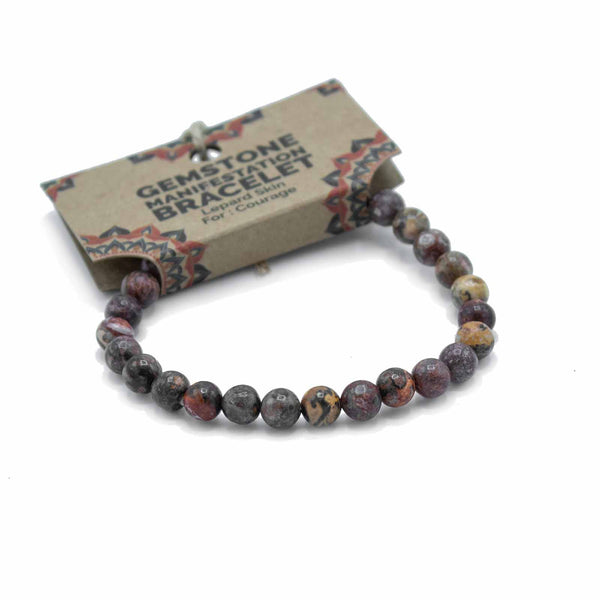 Gemstone Manifestation Bracelet