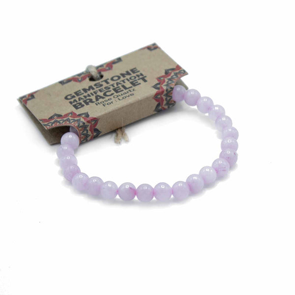Gemstone Manifestation Bracelet
