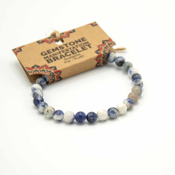 Gemstone Manifestation Bracelet