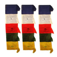 Prayer flag Tibetan vertical