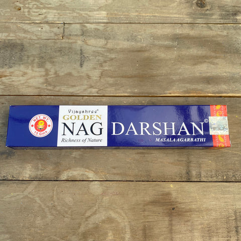Golden Nag Incense - Darshan