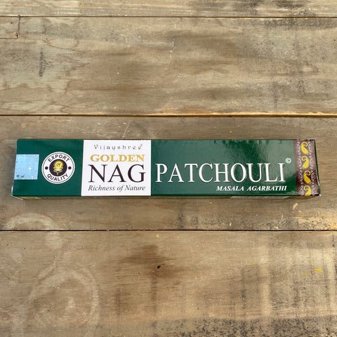 Golden Nag Incense - Patchouli